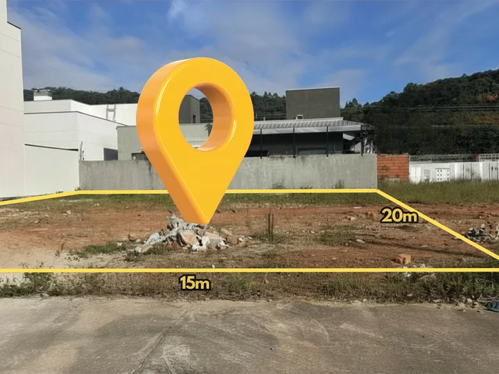 Terreno à venda 300m² no Rio Pequeno