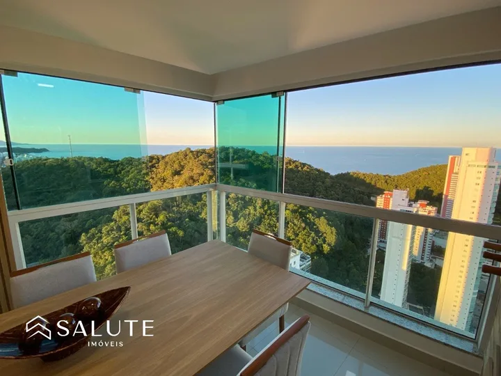 Apartamento Mobiliado com Vista Mar em BC