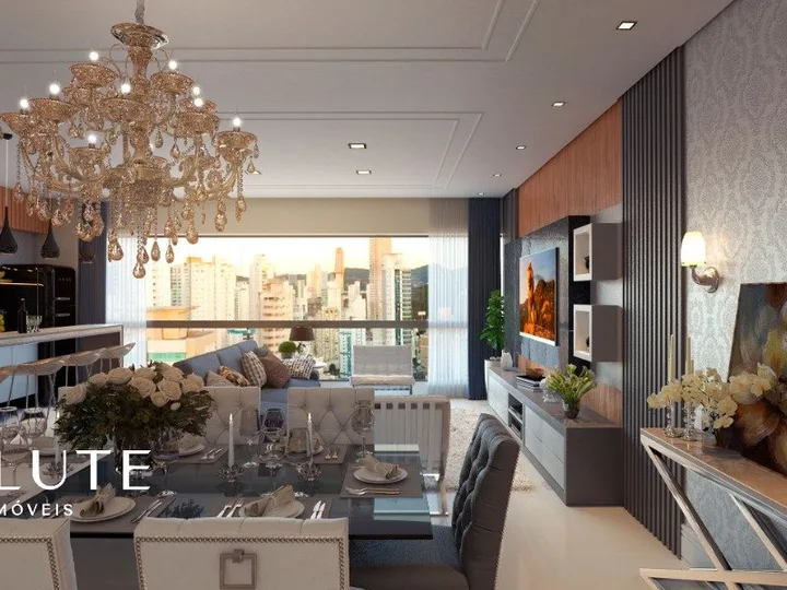 Apartamento com 4 suítes no Centro