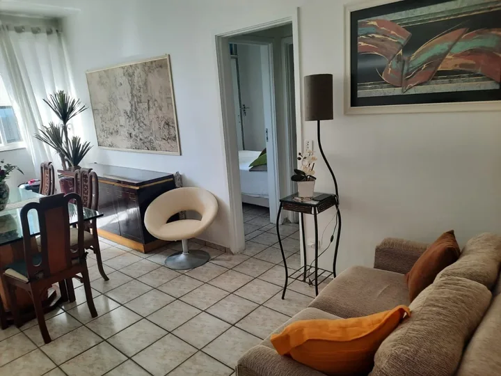 Apartamento com 1 quarto com vista mar