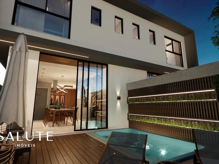 Casa alto padrão com 3 suítes