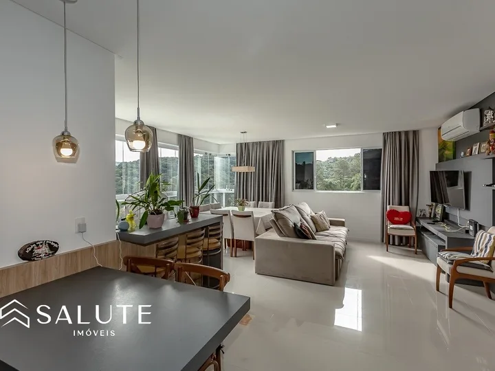 Apartamento 2 suítes e 2 vagas de garagem